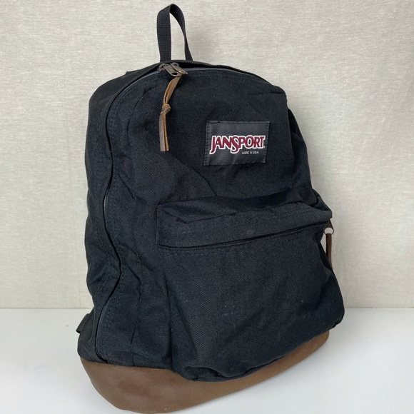 Jansport Other - Vintage 90s Jansport Classic Leather Bottom Made in USA